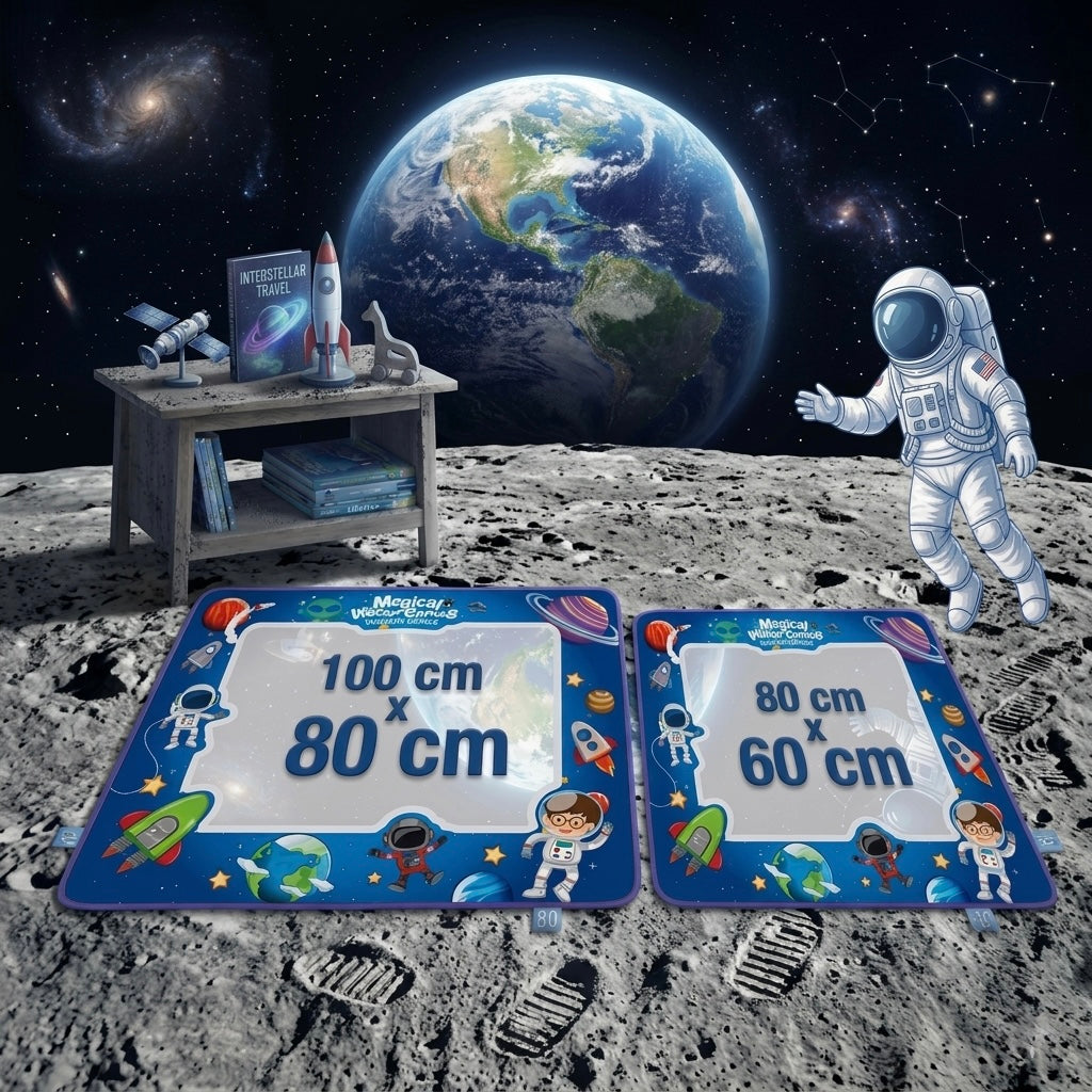 Tapis Magique – Mission Lunaire 🌒