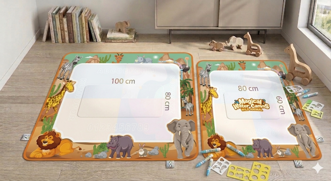 Tapis Magique Safari 🦁